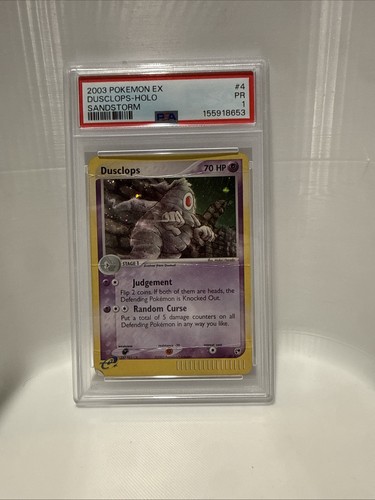 Dusclops graded PSA 1 for sale on eBay