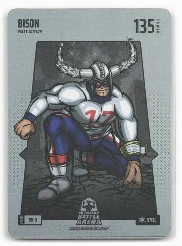 Bo Jackson Battle Arena Update Bison SBF-5 Holo