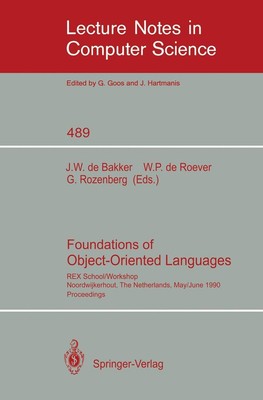Foundations of Object-Oriented Languages J. W. De Bakker