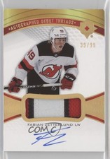 2021 Ultimate Collection Debut Threads 39/99 Fabian Zetterlund #ADT-FZ Auto 0y3o