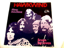 Hawkind Silver Machine German Press 1973