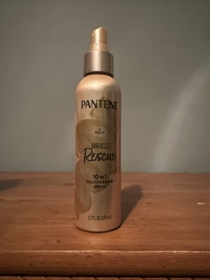 Pantene Miracle Rescue 10 in 1 Multitasking Leave in Conditioner Spray, 5.7 oz