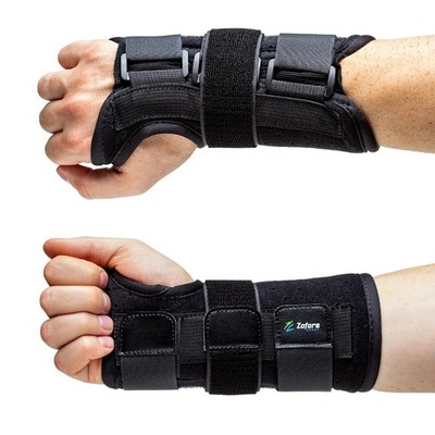 Karpaltunnel Handgelenkstütze Bandage mit Metallschiene Stabilisator von Zofore - Hilft