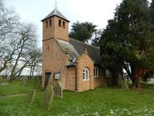 Photo A2 St Chad's Chapel, Tushingham Bell o' th' Hill  c2014