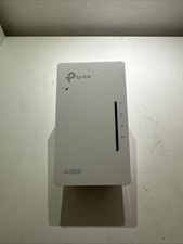 TP-Link TL-WPA4220 AV600 WiFi Powerline Extender Adapter Dual Ethernet Tested