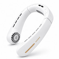 Ventilador de Enfriamiento de Cuello AZZARUS®, 360° Ventilador Personal Manos Libres 4000mAh