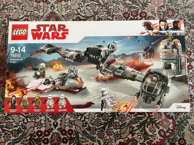 LEGO Star Wars 75202 Defense of Crait First Order Resistance Jedi Neu OVP EOL