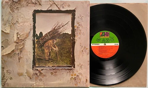LED ZEPPELIN - LED ZEPPELIN IV ZOSO -   1ST STEREO PRESS (1971) ATLANTIC SD 7206