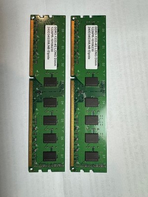 8GB (2x4GB) DDR3-1333-4G lo PC3-10600 Desktop RAM - Elpida 