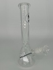 10  HITMAN GLASS BEAKER WATER BONG 14mm BOWL ICE CATCHER HOOKAH - 2 FREE GIFTS