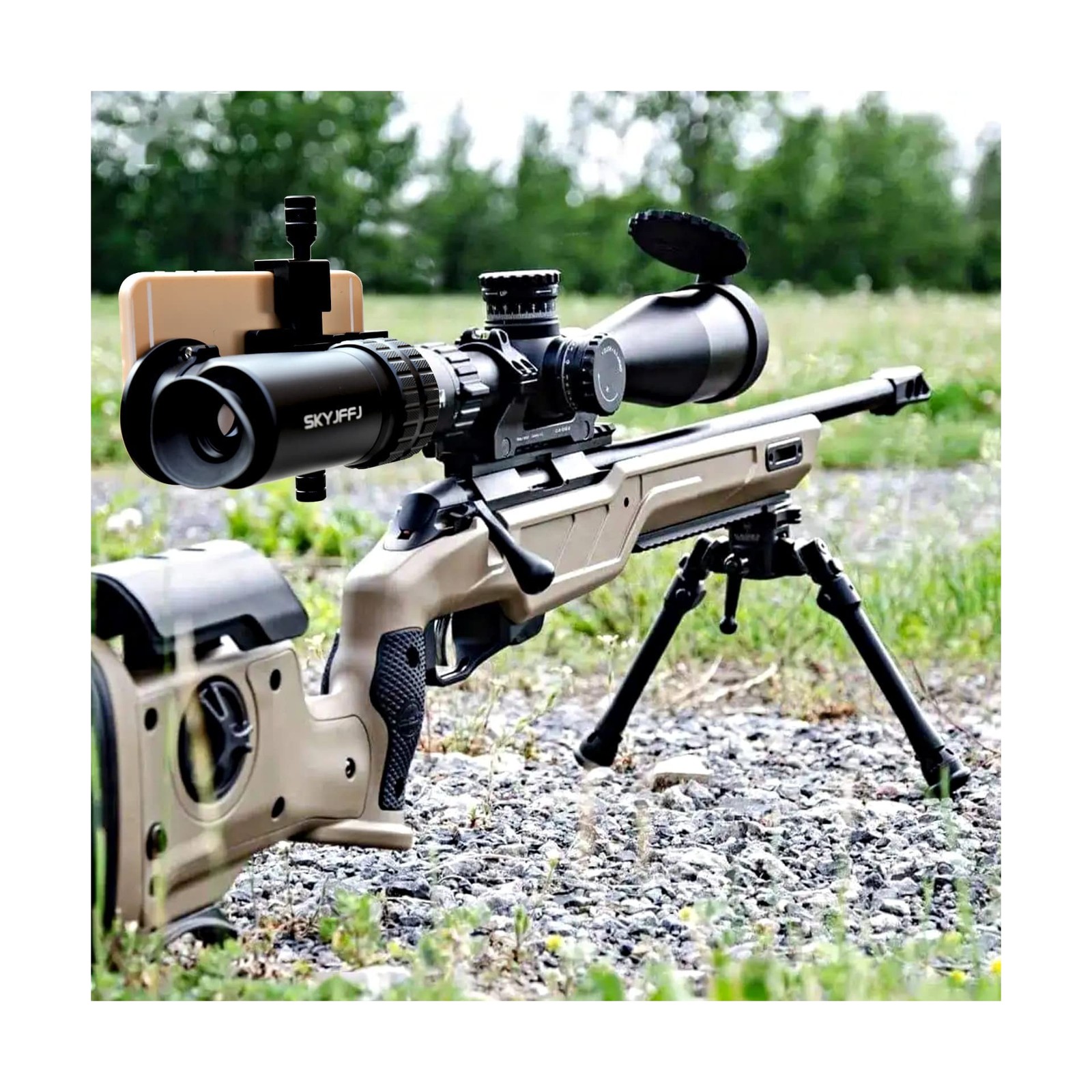 Scope Side Camera Adapter Bracket - to Be Used with Phone - for Outdoor Scenes