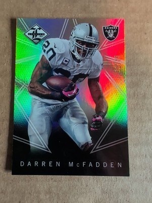 2013 Panini Limited Star Factor Darren McFadden #16 /25 Raiders Arkansas !!