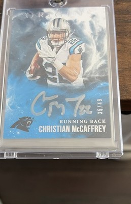 2017 Panini Origins - Autographs Christian McCaffrey #OA-CM 35/49 (AU, RC)