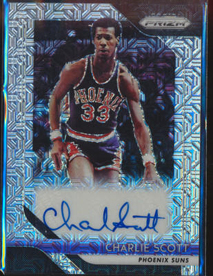 2018-19 Panini Prizm Charlie Scott #S-CST Mojo Prizm Auto 25/25 Phoenix Suns