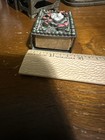 Antique Chinese Tibetan carving Face White Red Green Stone? Match Box Holder — photo 9