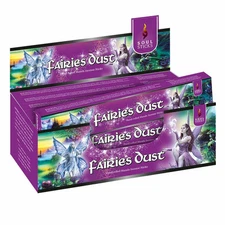 Soul Sticks Fairies' Dust | 12 Boxes of Hand Rolled Natural Incense Sticks for S