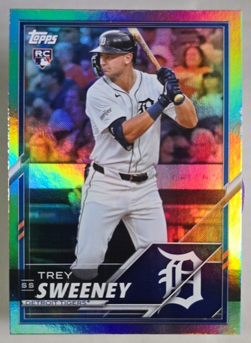 2025 Topps Chrome Lids Mitchell & Ness #23 Trey Sweeney | Baseball Car