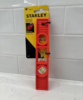Stanley Torpedo Small Pocket Level 42-294 Neon Orange 8'' Factory Sealed New