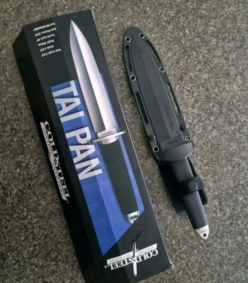 COLD STEEL TAI PAN VG-10 SAN MAI FIXED BLADE - BRAND NEW - Large Tactical Knife - image 3 of 4