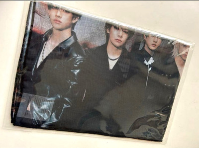 Stray Kids Skzoo Stoff Poster A3 Größe Popup Vorteile Kpop Neu aus Japan