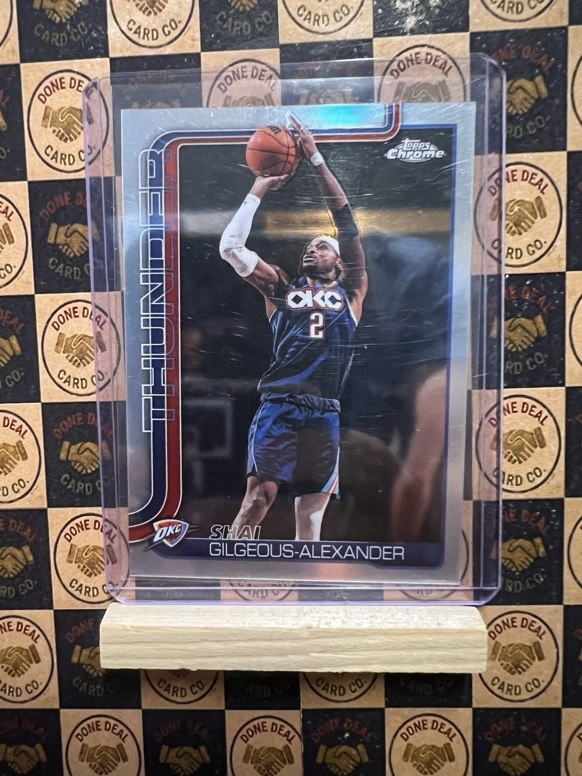 Shai Gilgeous-Alexander 2026 Topps Chrome Update Refractor - #10 Thunder