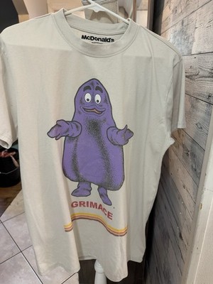 Rare HTF Limited Edition Men's 2026 McDonald's Grimace T-Shirt