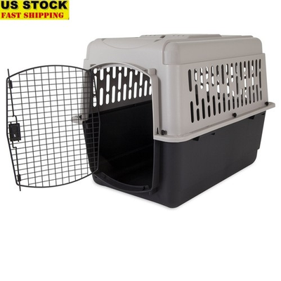 #ad #ad Hard Side Plastic Pet Kennel Dogs Durable Secure Travel Carrier Easy Assembly US $104.00