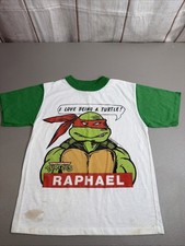 Vintage 1990 Mirage TMNT Teenage Mutant Ninja Turtle Shirt I love Being A Turtle