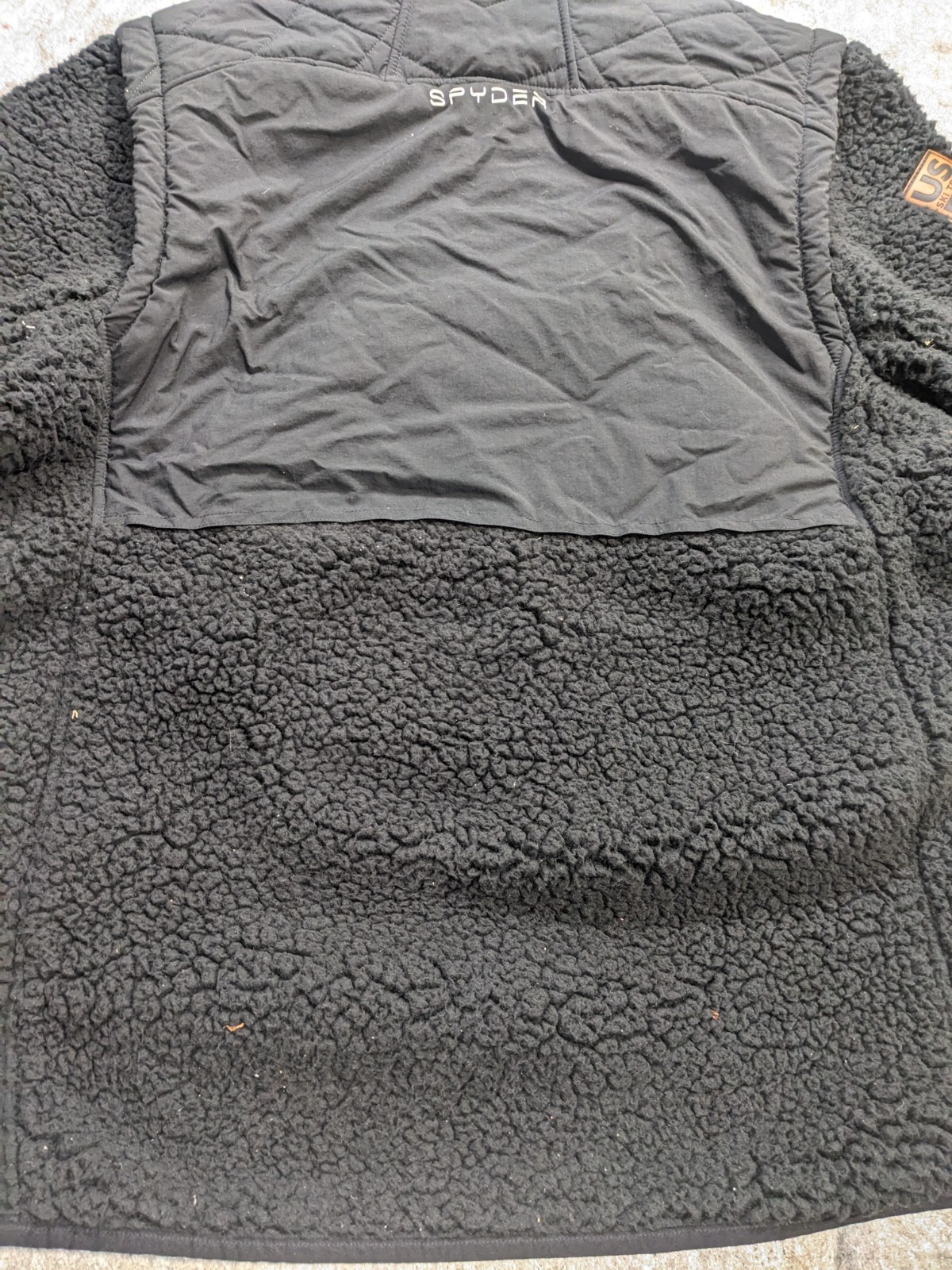 Spyder Elevate Jacket Winter Black Ski Fleece Coa… - image 5