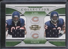 2008 Donruss Rookie Collection Earl Bennett / Matt Forte Patch card /500. rookie card picture