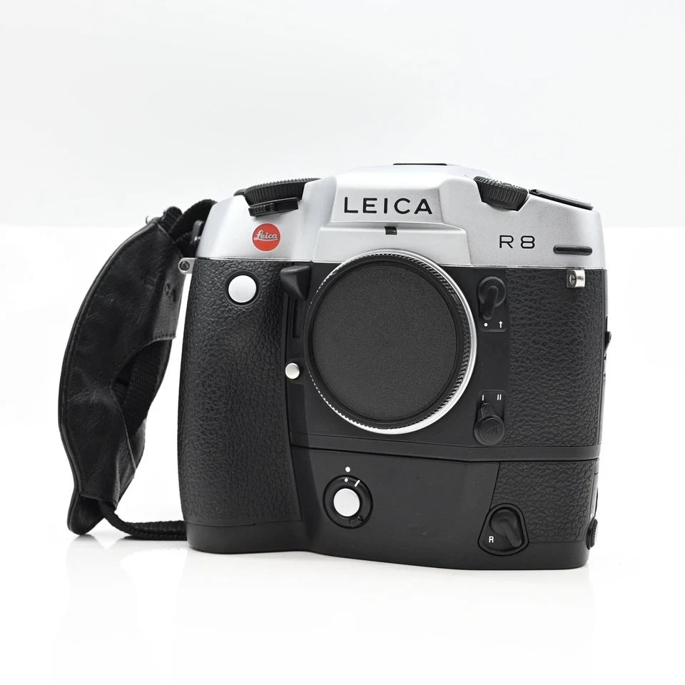Cuerpo de cámara Leica R8 SLR con motor, batería, cargador #609 Foto 3 de 4