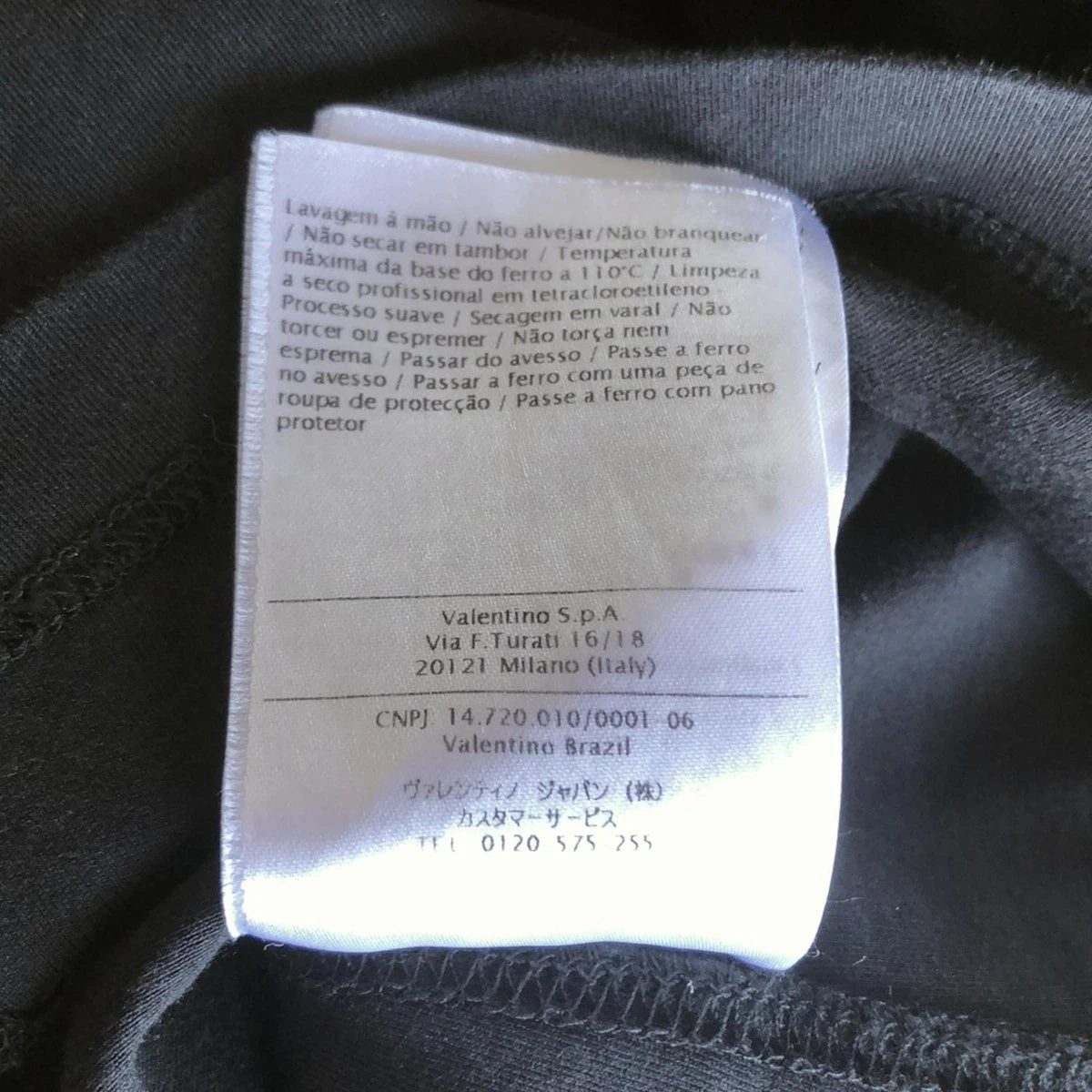 Autentico ROSSO VALENTINO Abito donna nero