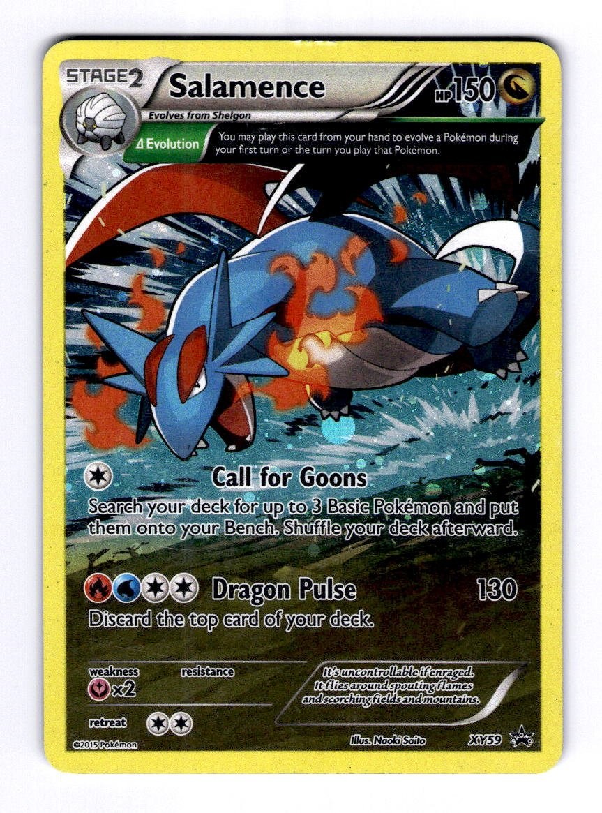 Salamence - XY59 XY Promos #XY59 (2014) Promo Holo MP Pokemon