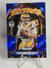 Garrett Nussmeier 2025 Panini Prizm Black #23 Blue Ice Talismen /125 LSU 📈🔥