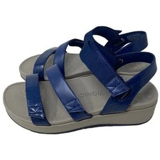 Vionic Misty Wedge Sandal Blue Size EU36