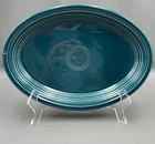 Fiesta Juniper Green Large 13” Oval Platter Serving Fiestaware Retired READ