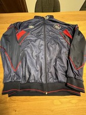 Ajax Amsterdam Tracksuit, Ajax Trainingsjacke, Matchworn, Voetbal, Jersey, Umbro