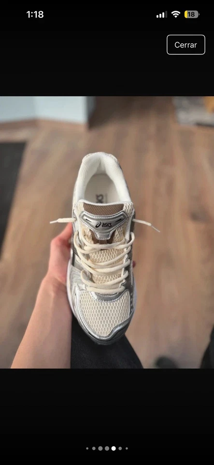 Asics GEL-Kayano 14 White Silver - 42 - Imagen 4 de 4