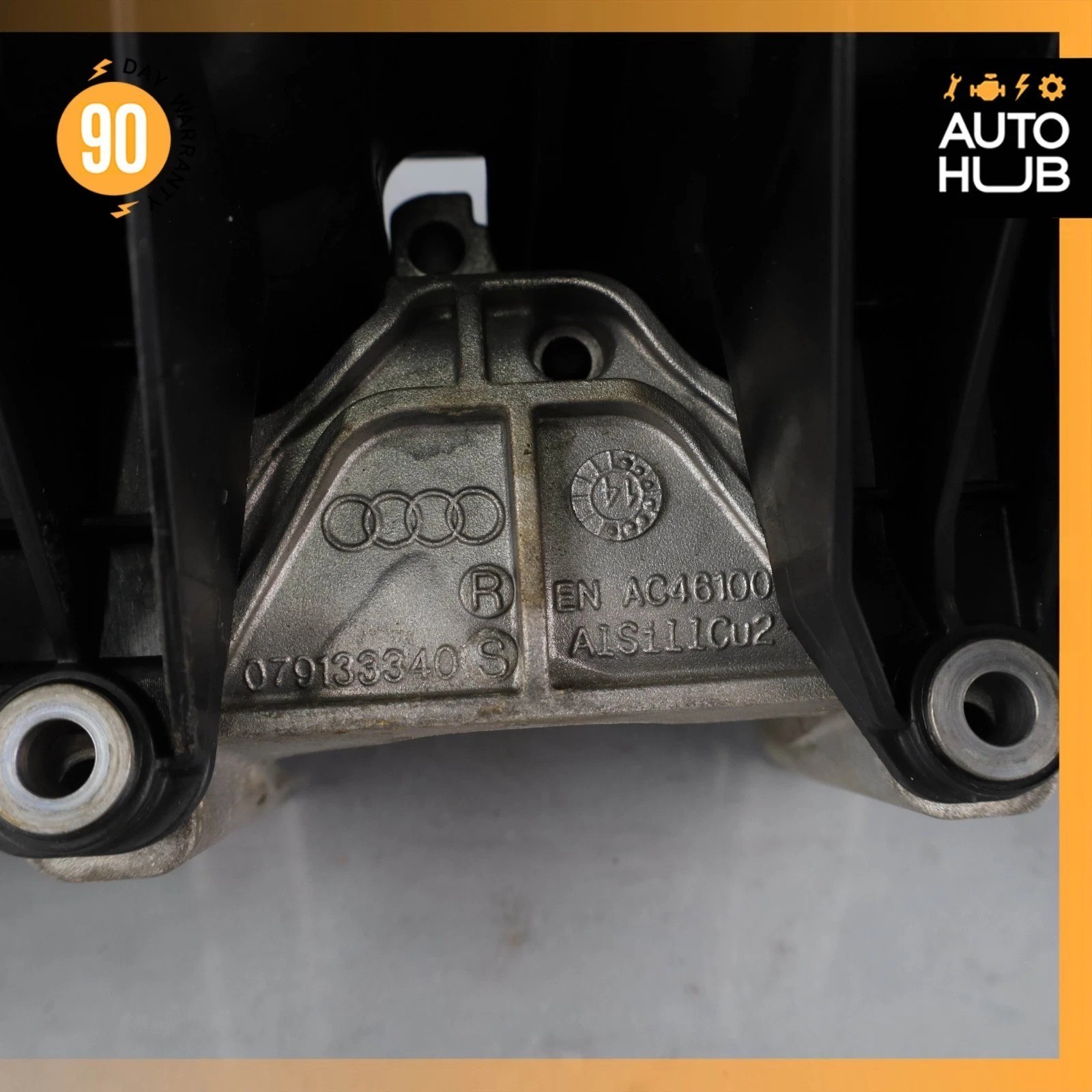 13-18 Bentley Continental GT GTC 4.0L V8 Right Intake Manifold w/ Fuel Rail OEM