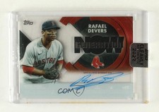2022 Topps Clearly Authentic Auto Generation Now Rafael Devers #GNA-RD Auto v9t