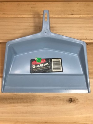 Rubbermaid Vintage 1990 Plastic Dustpan Country Blue Original Stickers 2000 USA