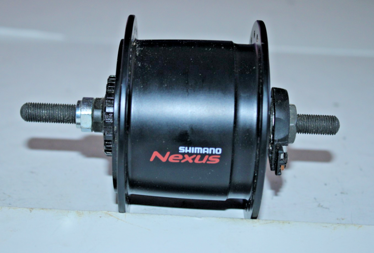 Shimano Nexus Dynamo Internal Front Cruiser Bike Hub 92mm 36H DH