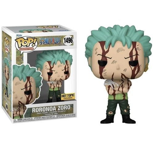 NEW 2023 Funko POP! One Piece - Roronoa Zoro #1496 (Hot Topic Exclusive)
