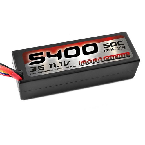 mobo-racing LiPo 3S 11,1V 5400mAh 50C XTT-90 HC Power Racing by Team Corally XT9 - Foto 2 di 2