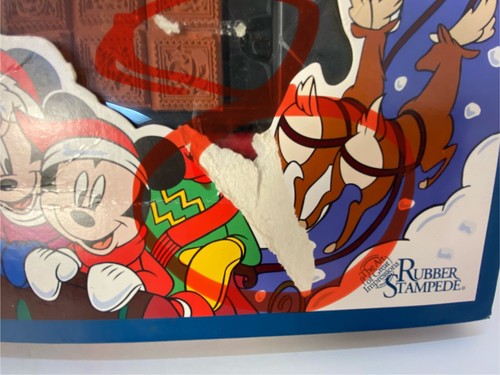 Mickey Mouse~Rubber Stamp Workshop~Holiday~18 Stamps~Stampede~Christmas~Disney - Picture 14 of 17