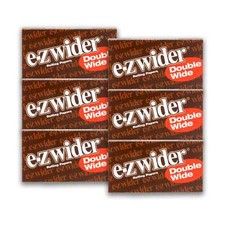 EZ Wider Double Wide Cigarette Rolling Papers 2.0 144 Total Leaves 6 Booklets