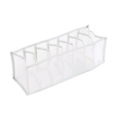 Sock - Bra - Toys - Drawer Sectional Organizer - White Mesh - Brand New 