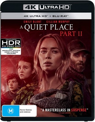 A Quiet Place Part 2 4K Ultra HD + Blu-ray | Emily Blunt | Region Free