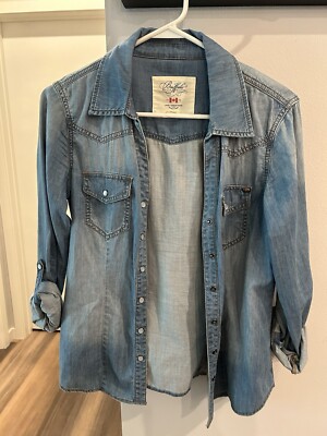 buffalo david bitton Jean Jacket Women's Medium