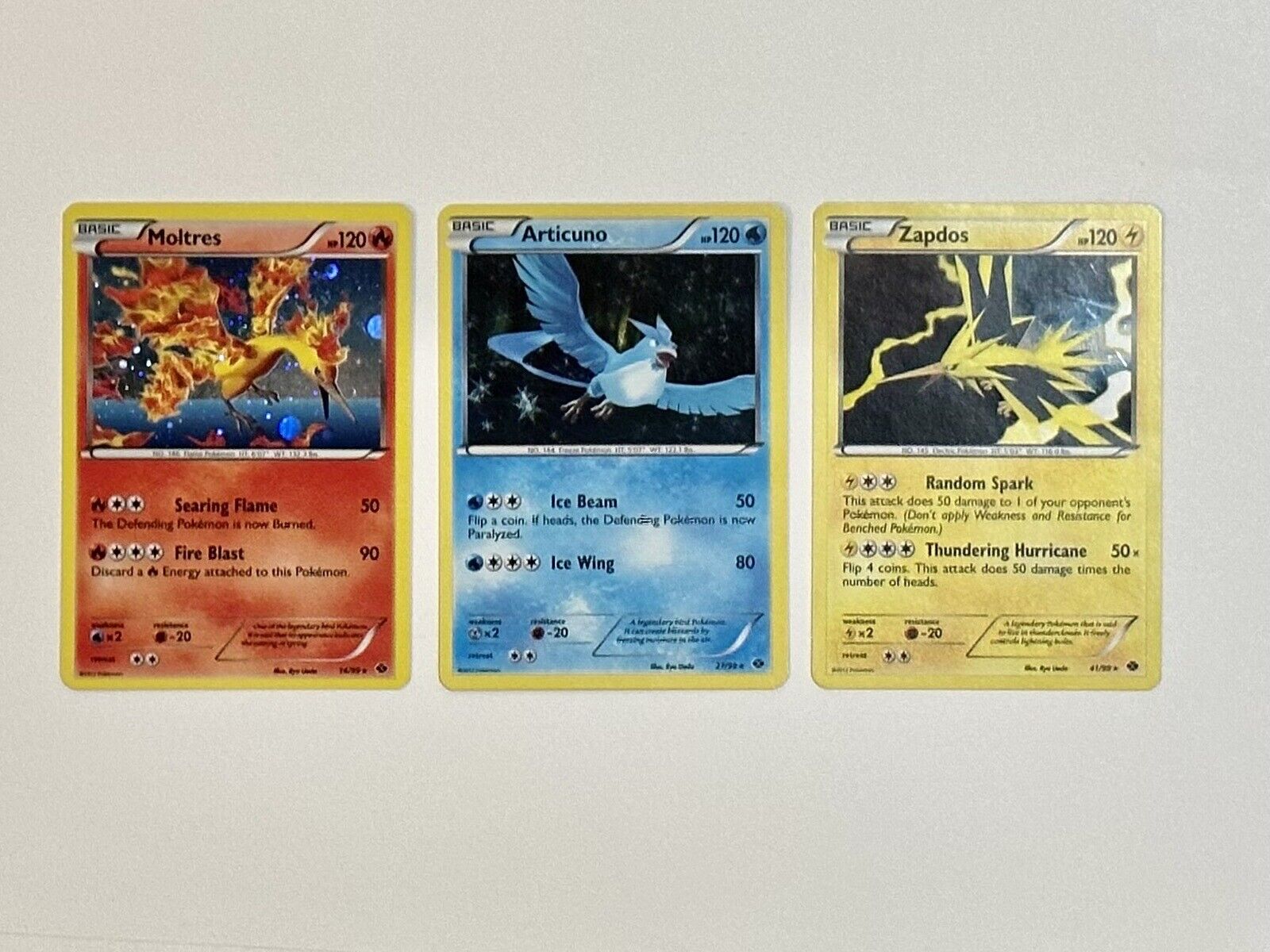 Sold Out〗Pokemon Scale World Galar Region Articuno Zapdos Moltres #14 –  Pokemon lover